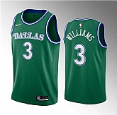 Men's Dallas Mavericks #3 Grant Williams Green Classic Edition Stitched Basketball Jersey Dzhi ,baseball caps,new era cap wholesale,wholesale hats